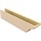 Ekena Millwork 6in. W x 8in. H x 36in. L Mediterranean Woodgrain TimberThane Rafter Tail, Primed Tan RFTUR06X08X36MEDRCPR - alternate 3